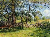 Joseph Decamp Famous Paintings - Summer Landscape aka Summertime